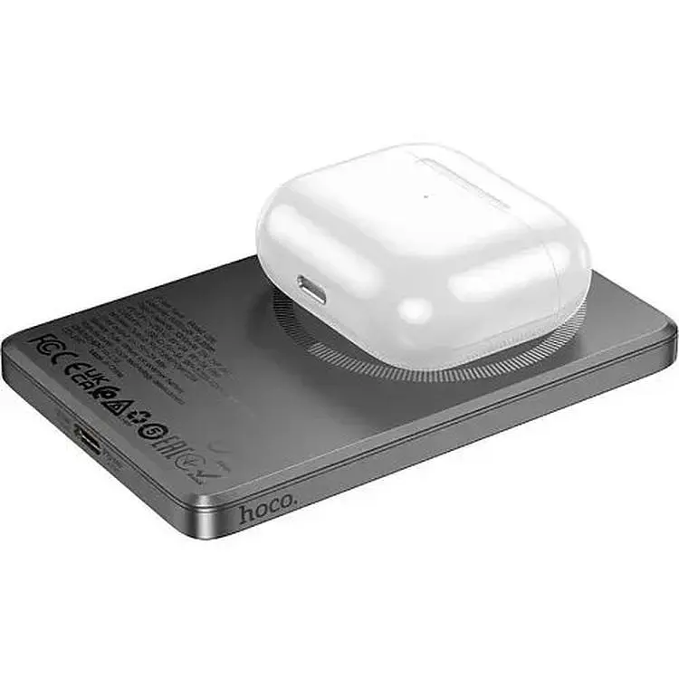 Портативна батарея Hoco Q26 Joy PD20W 5000 mAh Metal Grey - фото 3