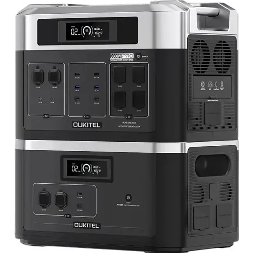 Зарядная станция Oukitel на 4096 Wh: зарядная станция BP2000E PRO (2048Wh/3600W) и дополнительная батарея B2000 (2048Wh) - фото 3