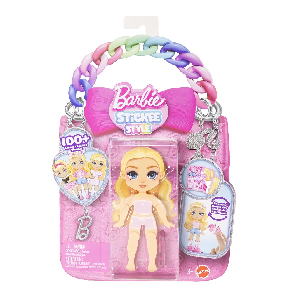 Кукла Barbie Стикки Стайл в ассортименте (JMV91) - фото 4