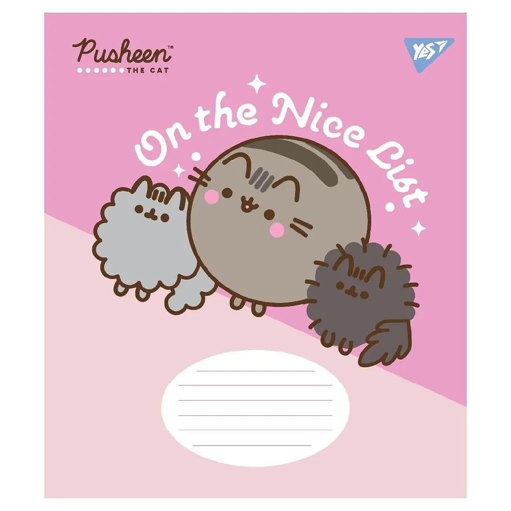 Набір зошитів Yes Pusheen The Cat А5, 18 аркушів 25 шт. (767616) - фото 5