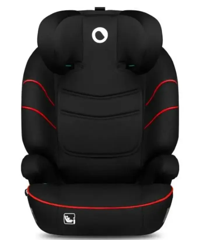 Автокрісло Lionelo Lars I-Size Sporty Black Red, 15-36 кг, чорне з червоним (LO-LARS I-SIZE SPORTY BLACK RED) - фото 4