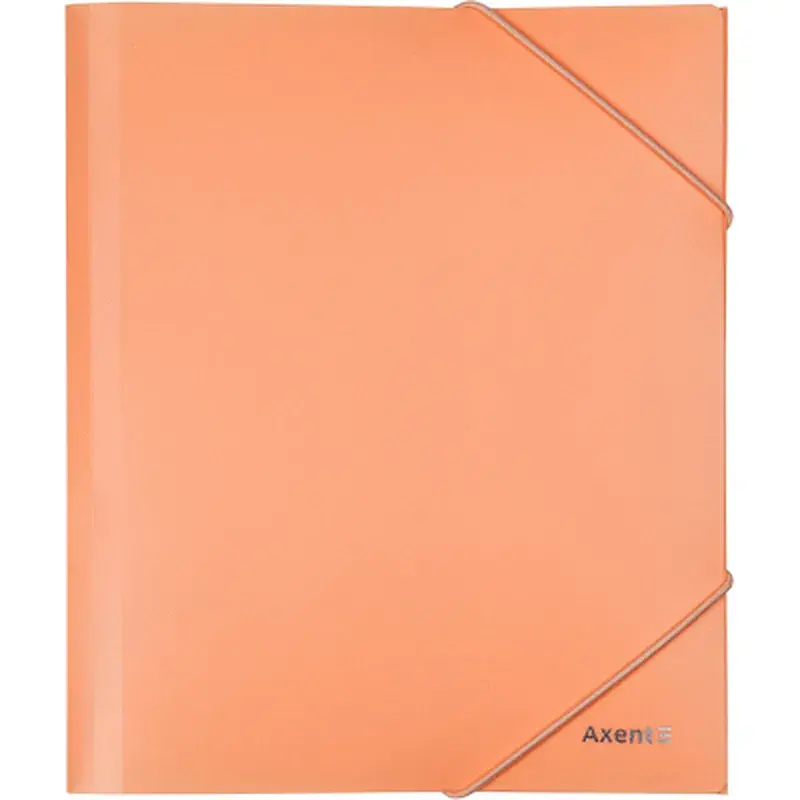 Папка на резинках Axent A5 410 мкм Pastelini peach (1514-42-A)