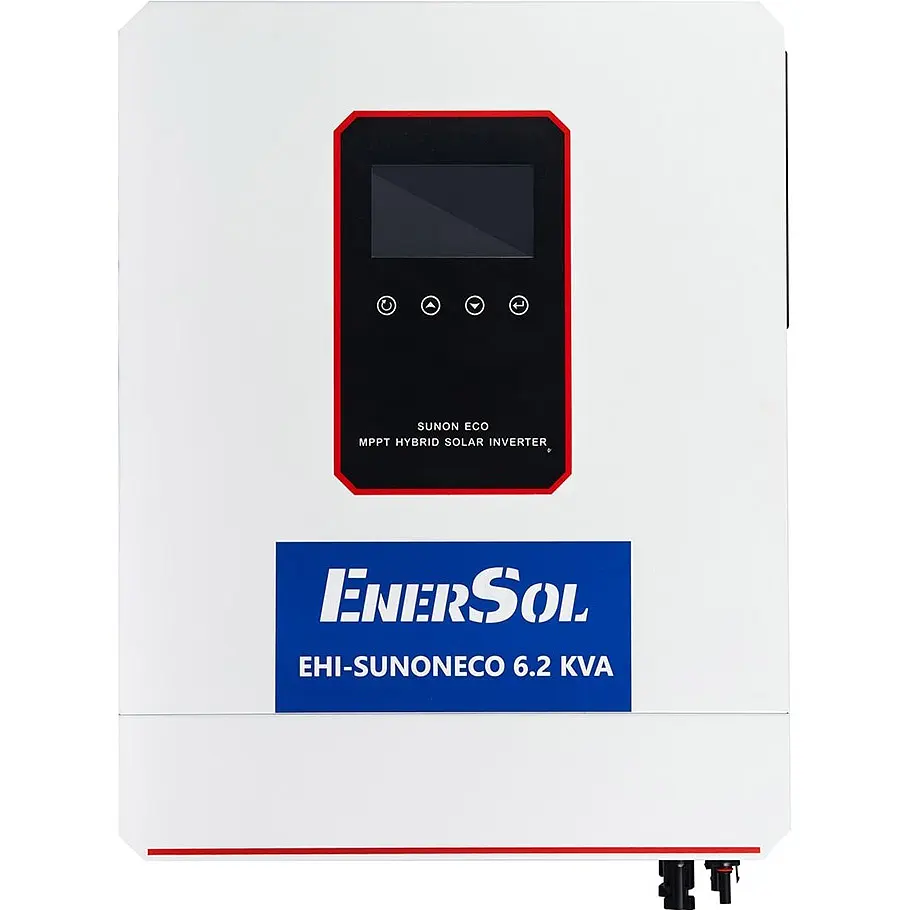Гибридный солнечный инвертор EnerSol EHI-SUNONECO6.2KW + EnerSol EB-SK LiFePO4 5120Wh [122703] - фото 2