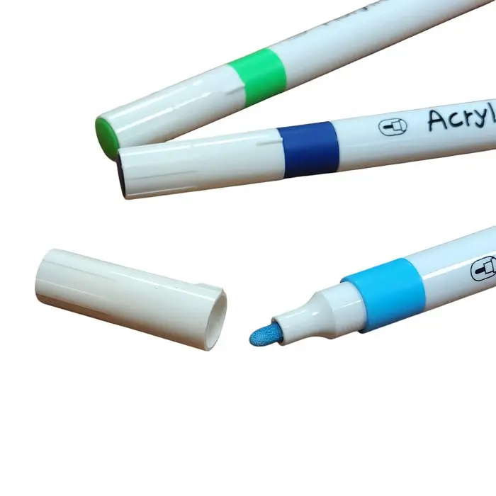 Набір акрилових маркерів на водній основі у кейсі 48 штук Acrylic Marker Y 04 - фото 6