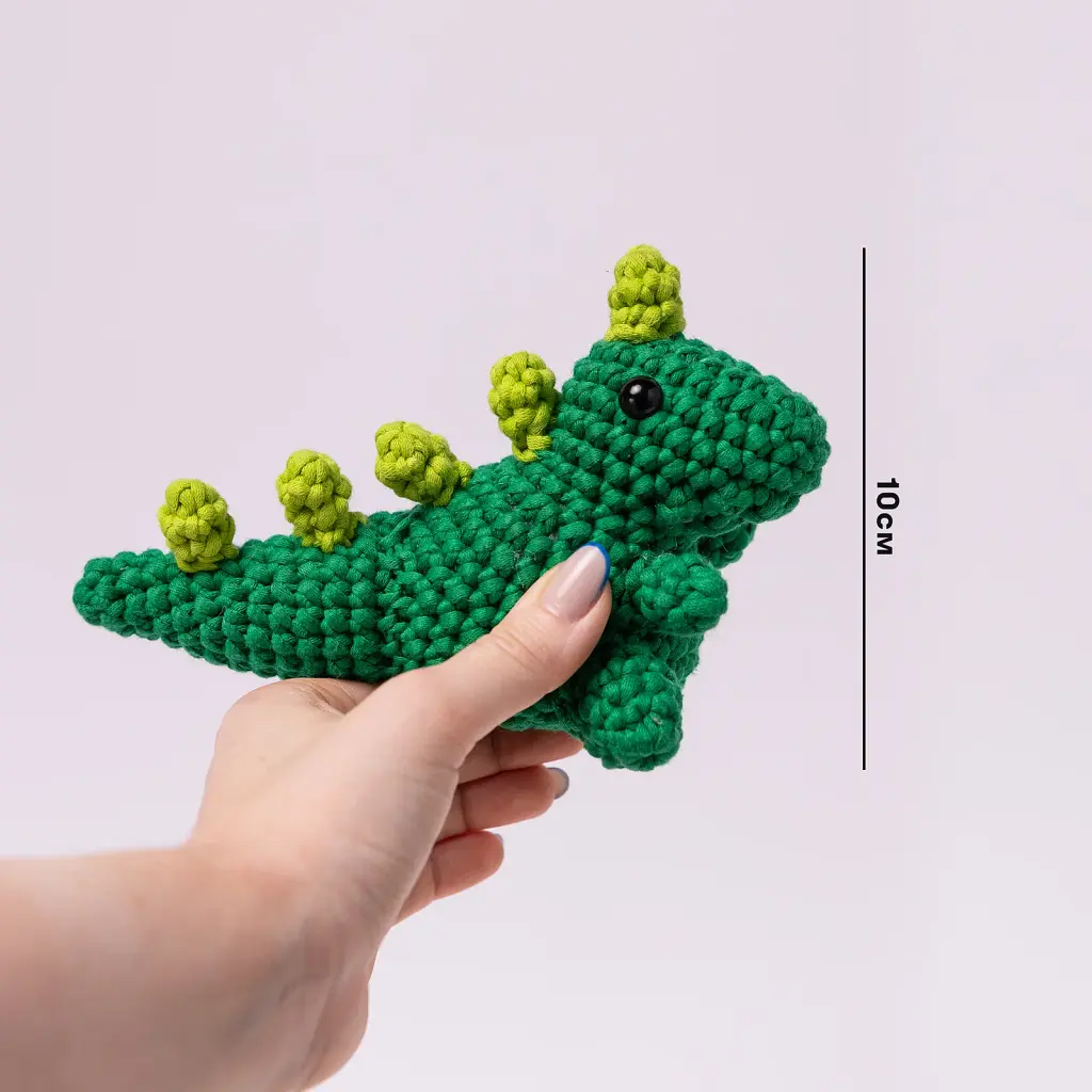 Набір для в'язання гачком «Динозавр» - фото 2