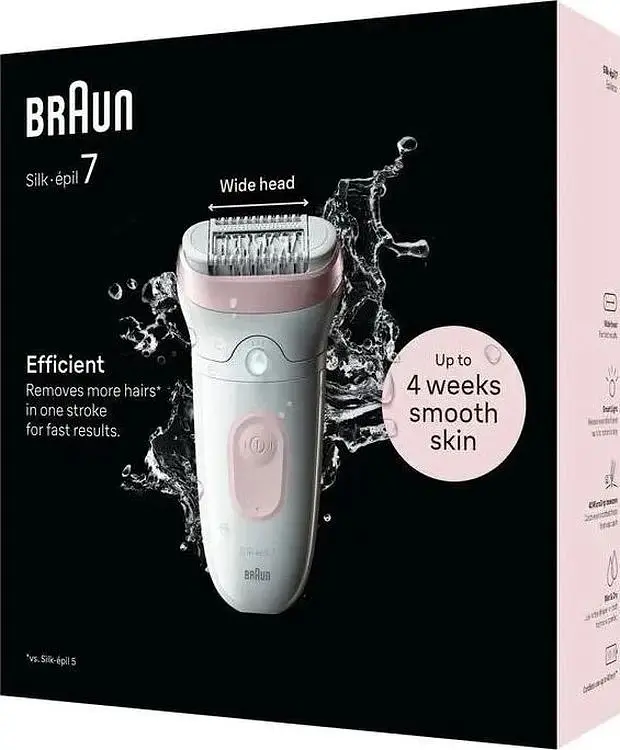 Эпилятор Braun Silk-epil 7 SE 7-000 Белый UA - фото 3
