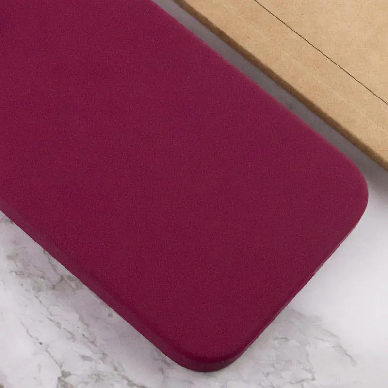 Чохол Silk Full Protective (AA) NO LOGO для Apple iPhone X / XS (5.8") Бордовий / Maroon - фото 2
