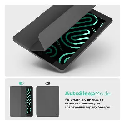 Чохол до планшета ArmorStandart Smart Fold Pen Apple iPad Pro 13 (2024) Dark Grey (ARM78139) - фото 6