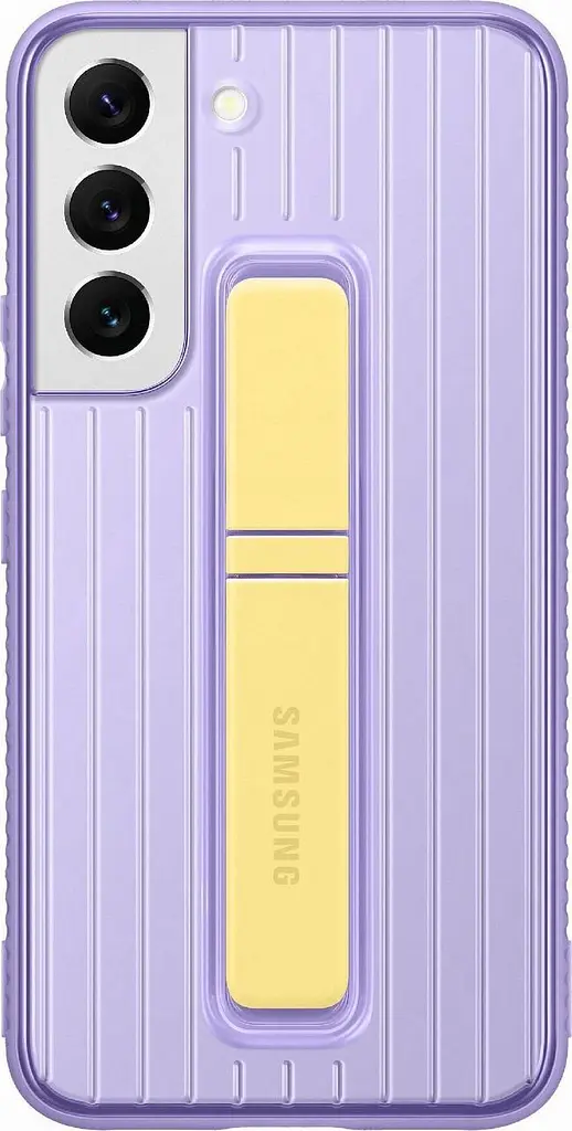 Протиударний чохол із підставкою для Samsung Galaxy S22 (S901) Protective Rugged Standing Cover EF-RS901CVEGRU Lavender - фото 4