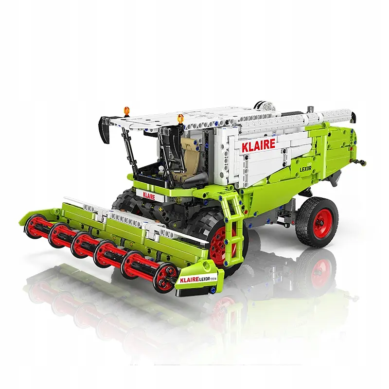 Конструктор комбайн  на радіокеруванні  MOULD KING Claas Lexion 760  сільськогосподарська техніка машини 1347деталей - фото 2