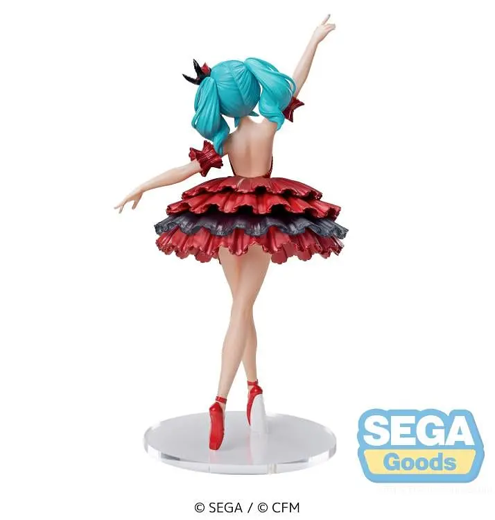 Фигурка Sega Вокалоид Мику Хацуне Vocaloid Hatsune Miku 19 см S V HM E 19 - фото 3