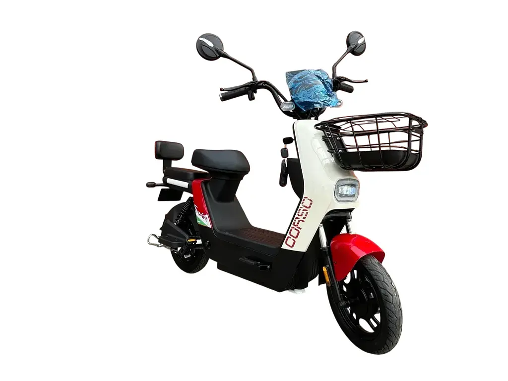Электроскутер Двухместный Corso Swift SW (500W/60V/20Ah) Бежево-Красный - фото 5