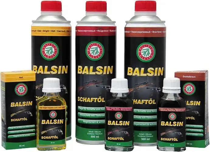 Мастило для догляду за деревом Ballistol Balsin червоно-коричневе 50 мл - фото 2
