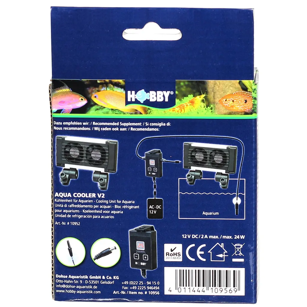 Термостат, контролер температури Hobby Aqua Cooler Control 12V (10956) - фото 6