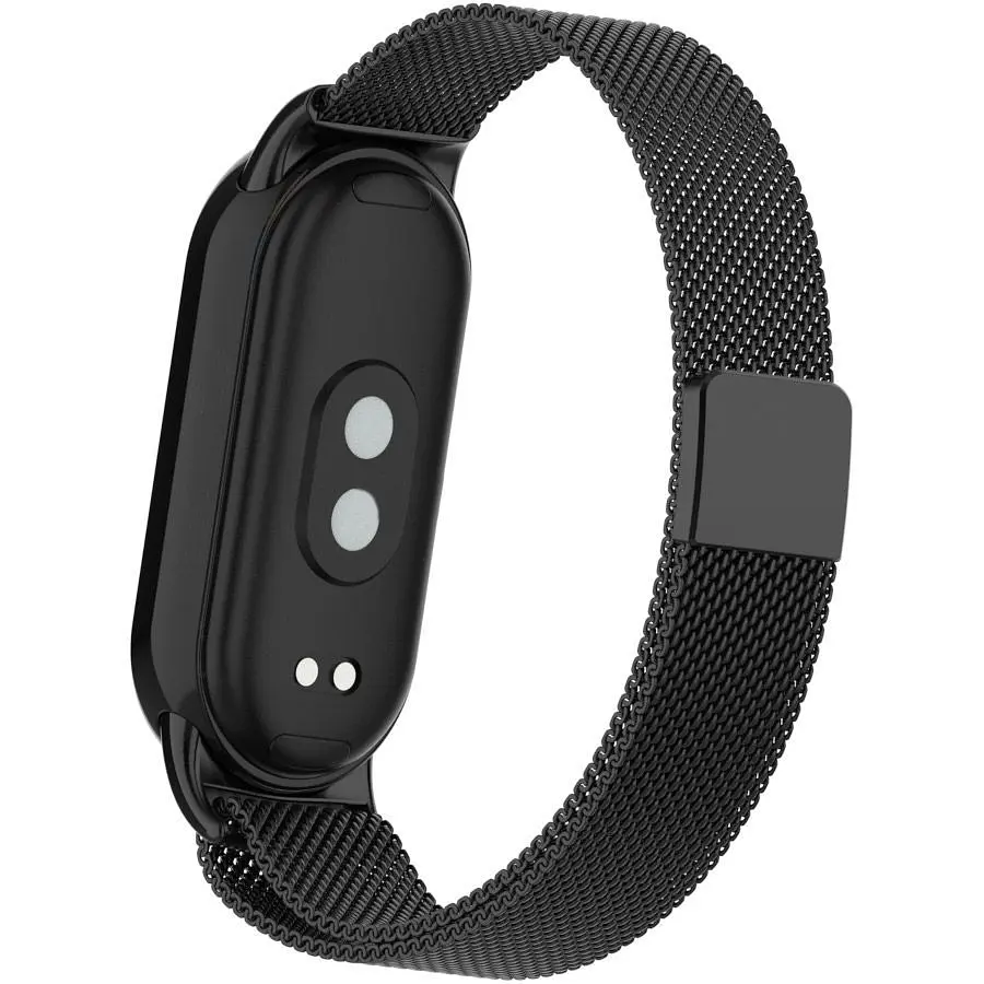 Ремінець ArmorStandart Milanese Magnetic Band для Xiaomi Smart Band 8 / 9 / 10 Black (ARM86890) [94763] - фото 2