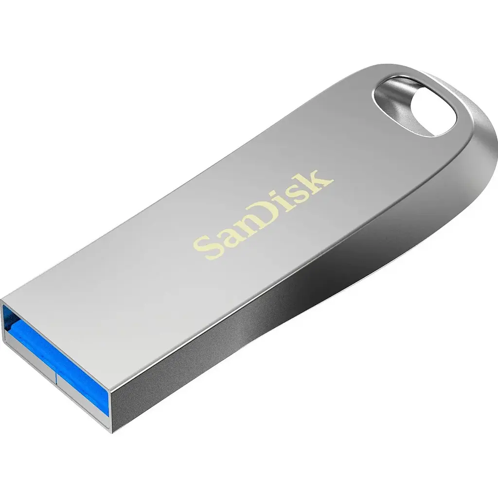 USB флеш-накопитель SanDisk Ultra Luxe 256GB USB-A 3.1 Silver (SDCZ74-256G-G46) [94252] - фото 4