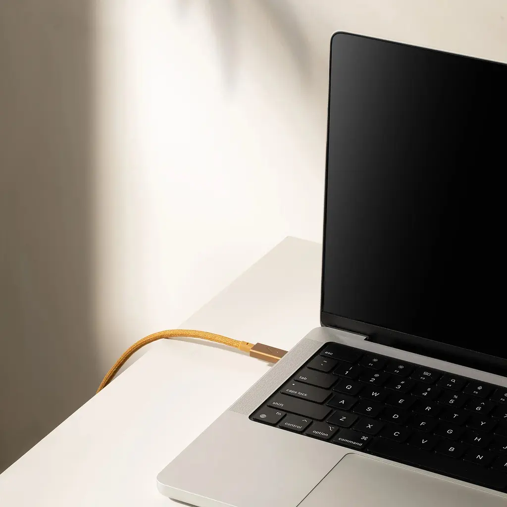 Кабель USB-C to USB-C Native Union Belt Cable Pro 240W Kraft 2.4 м (BELT-PRO2-KFT-NP) - фото 6
