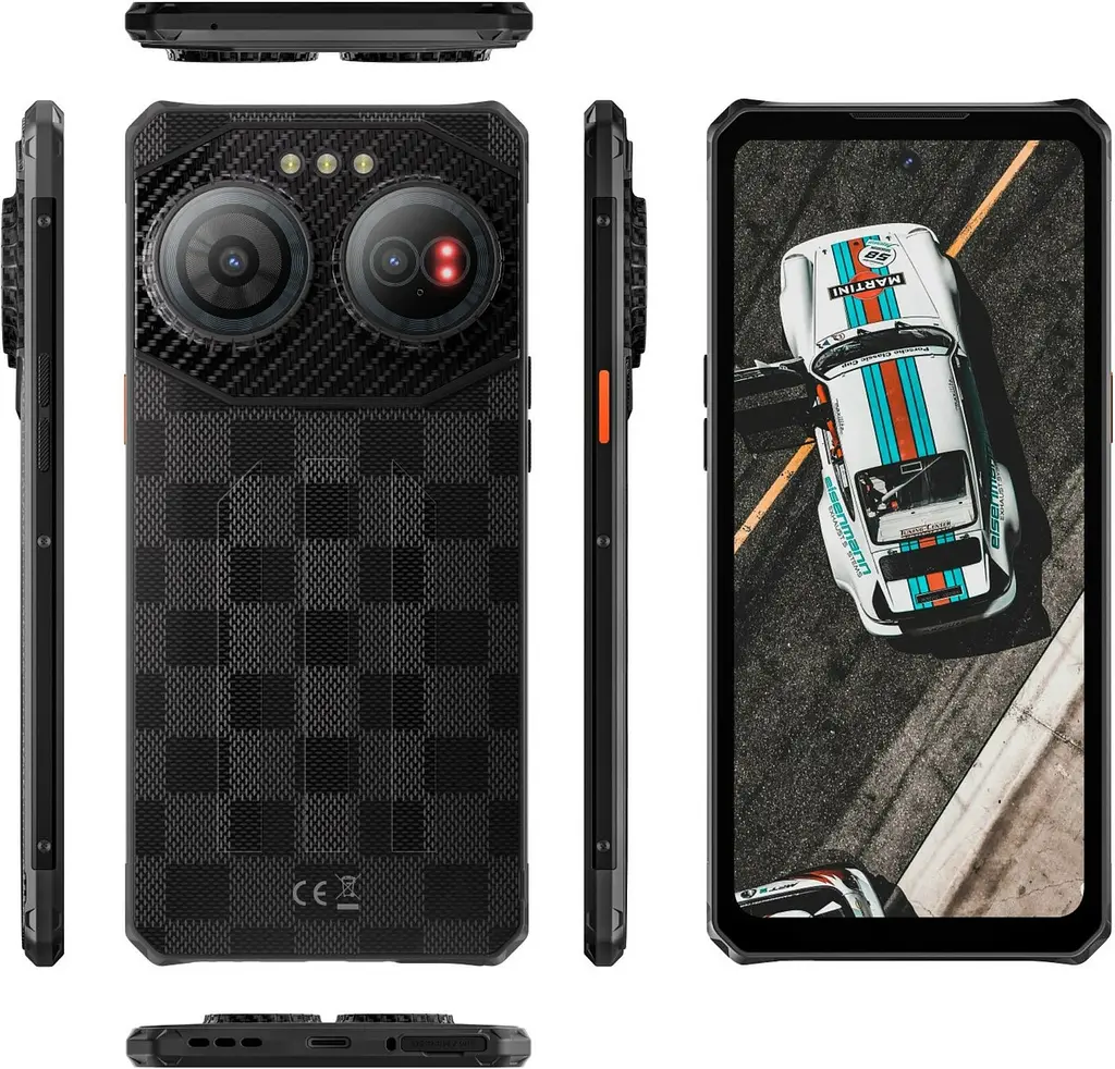 Смартфон Oukitel F150 Air3 12/512GB Check Black (Global Version) NFC - фото 2