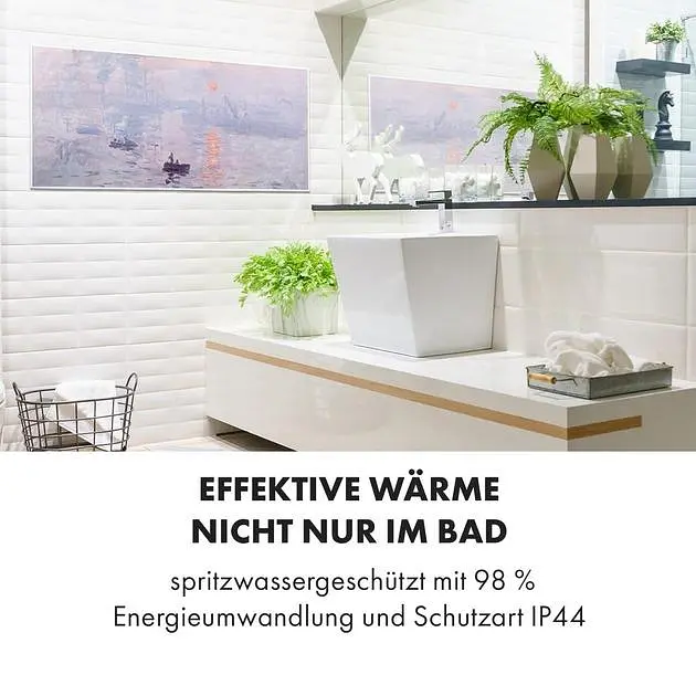 Инфракрасный обогреватель Klarstein Wonderwall Air Art Smart 700Вт (10035133) - фото 7