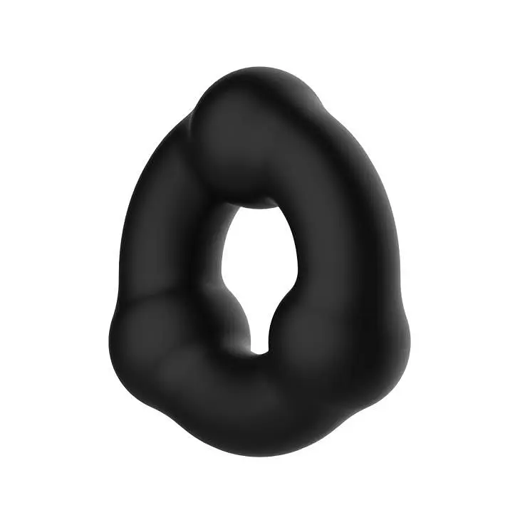 Ерекційне кільце Crazy Bull Super Soft Ring, 5.4 см (чорний) - фото 2