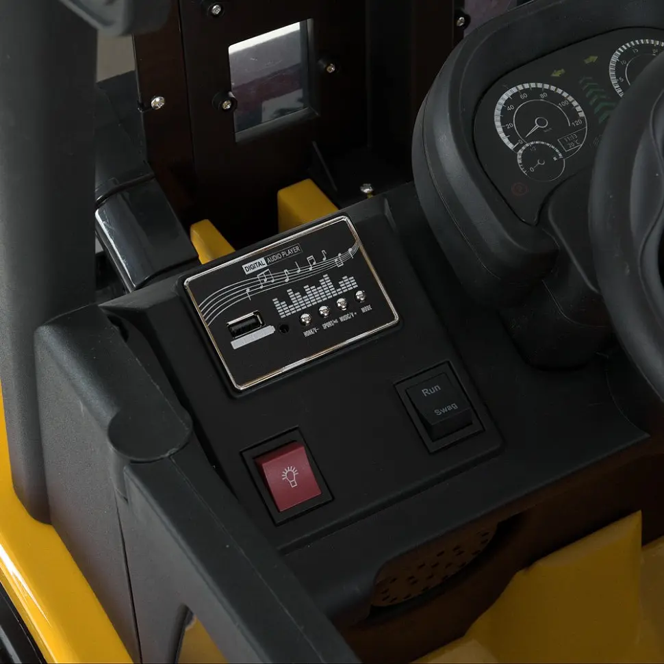 Дитячий електромобіль Bambi Навантажувач M 6063EBLR-6 до 30 кг - фото 7