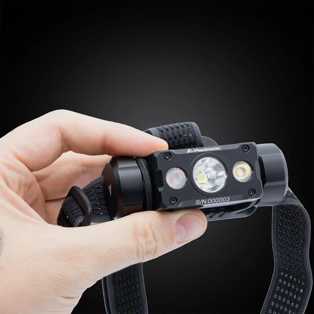 Ліхтар налобний Mactronic Black Eye H40 (4000 Lm) Cool White/Red LED Rechargeable Type-C (THL0061) - фото 9