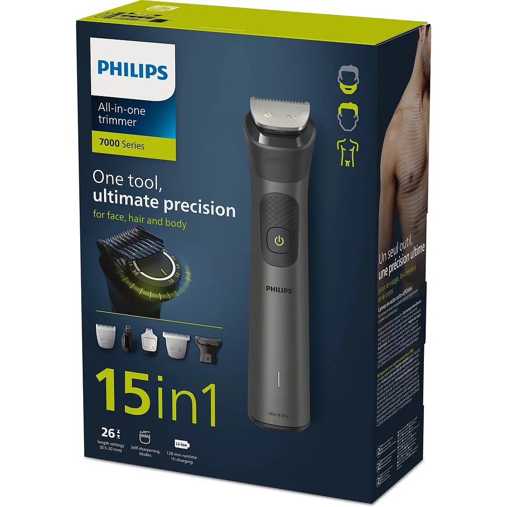 Тример універсальний Philips Series 7000 All-in-One Trimmer (MG7950/15) - фото 3