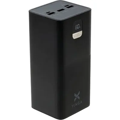 Батарея універсальна Vinga 50000 mAh 22.5W Display Black (VPBB5022) - фото 3