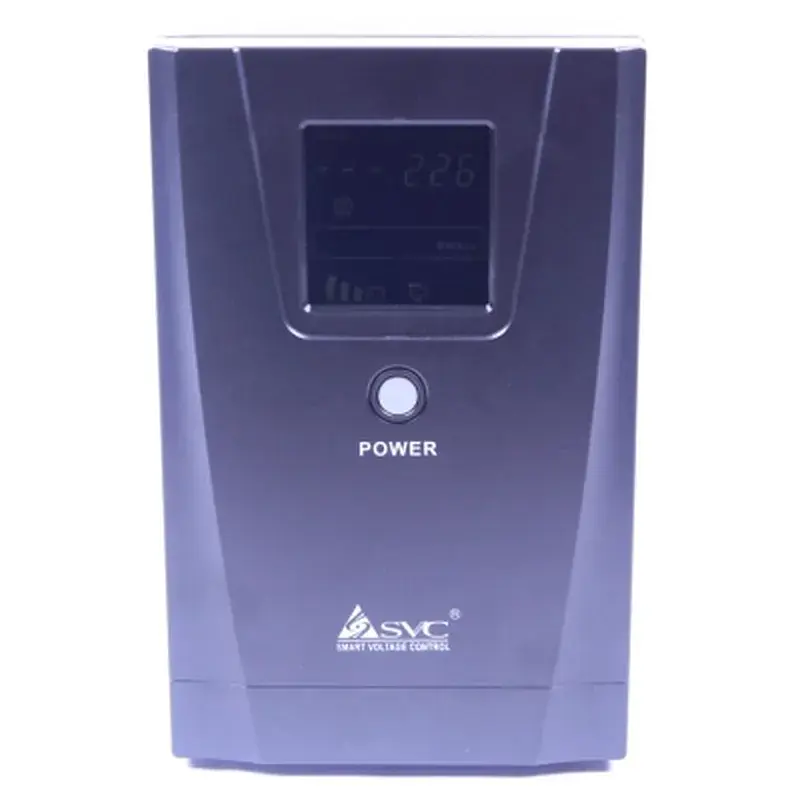 Пристрій безперебійного живлення SVC VP-2000-LCD 2000VA (VP-2000-LCD) - фото 3