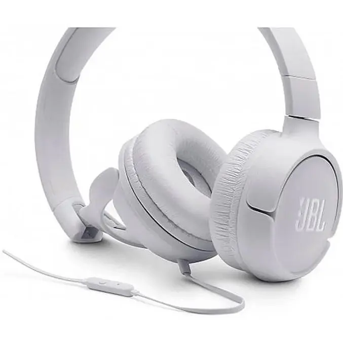 Гарнітура JBL T500 White (JBLT500WHT) - фото 3