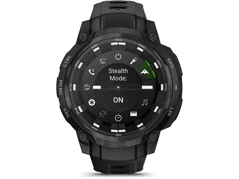 Смарт-годинник Garmin Instinct Crossover AMOLED Tactical Edition Black (010-03398-02, 010-03398-42) - фото 6