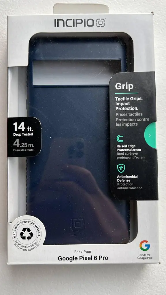 Противоударный чехол Incipio Grip для Google Pixel 6 Pro (6.7") Midnight Navy GG-088-MDNY - фото 2