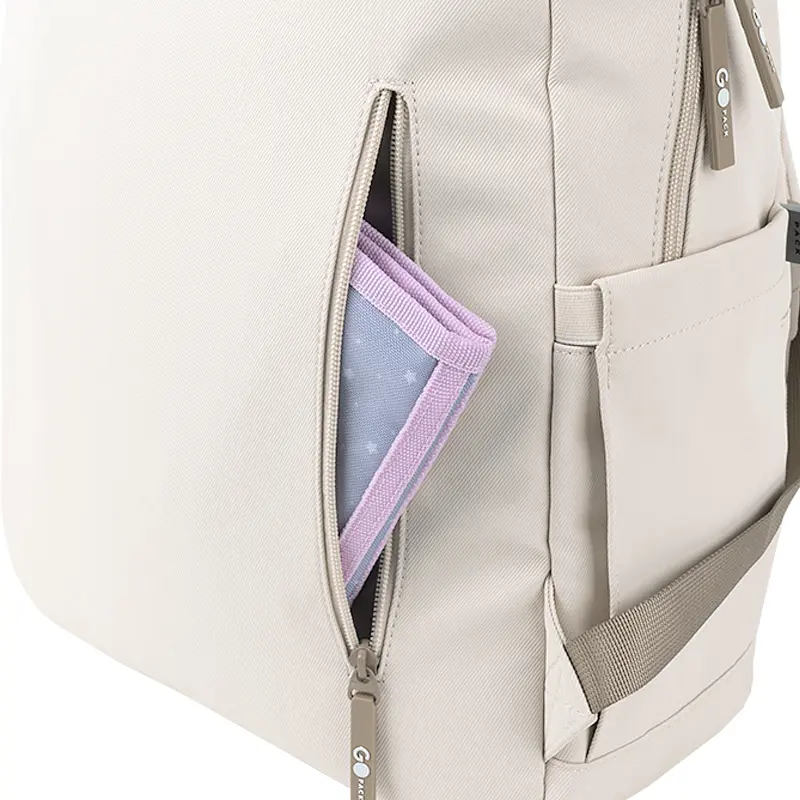 Рюкзак GoPack Education Teens 141L бежевый, коричневый Бежевый (GO26-141L-1) - фото 12