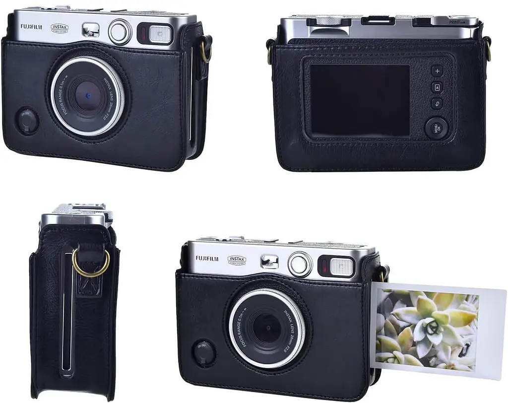 Чехол для фотоаппарата Fujifilm Instax Mini EVO Черный - фото 4