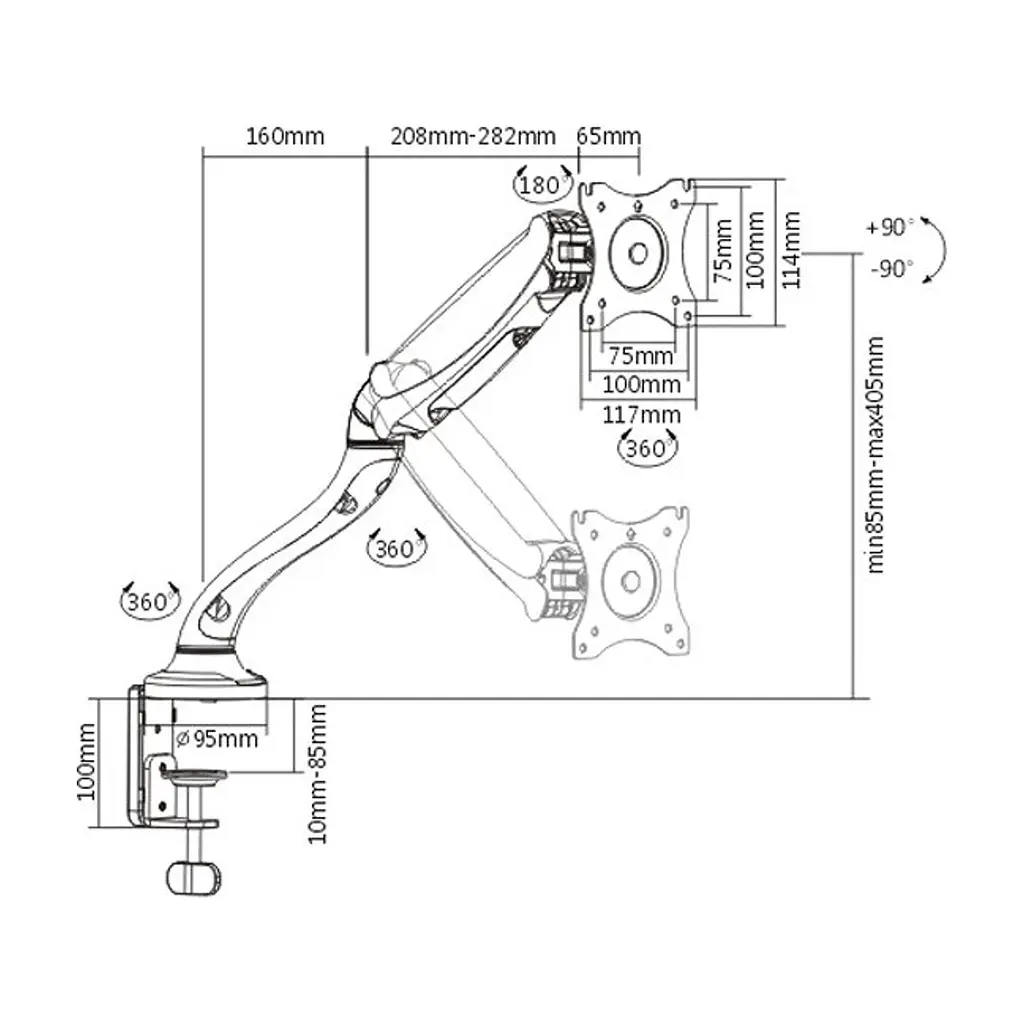 Кронштейн ITech MBSG-02F - фото 4