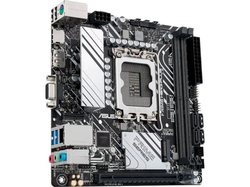 Материнська плата Asus PRIME H610I-PLUS-CSM (90MB1GB0-M0EAYC) - фото 2