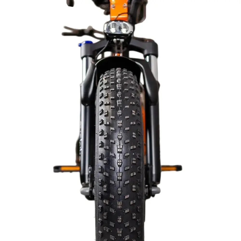 Електровелосипед EvoBike Storm V8S (1000W, 48V, 18Ah) Фетбайк Помаранчевий - фото 6