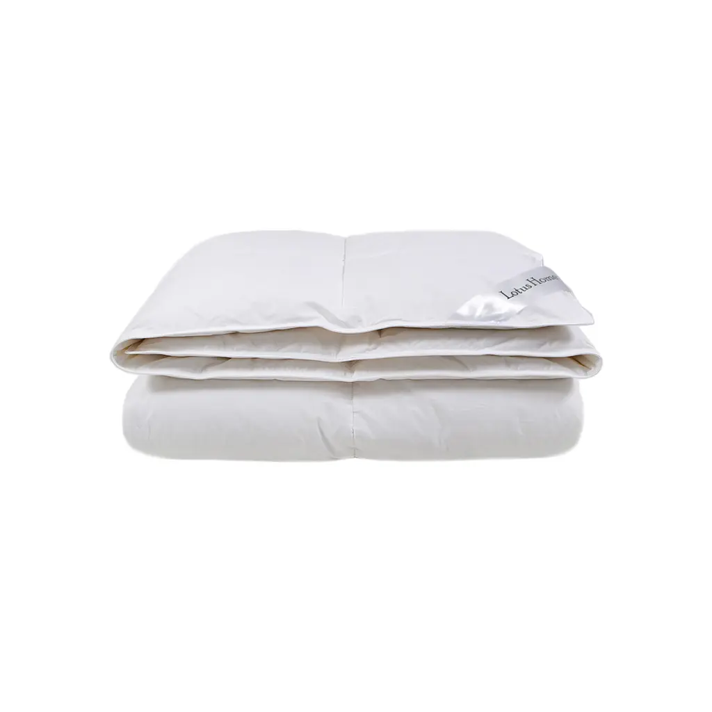 Одеяло Lotus Home - Goose 70% 10,5 tog пуховое 195x215 евро - фото 3