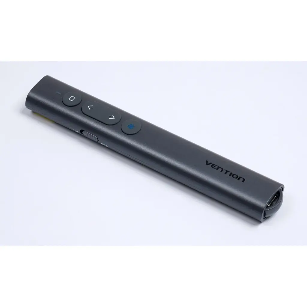 Презентер Vention PowerPoint Clicker with Red Laser Pointer Gray (KQIH0) - фото 3