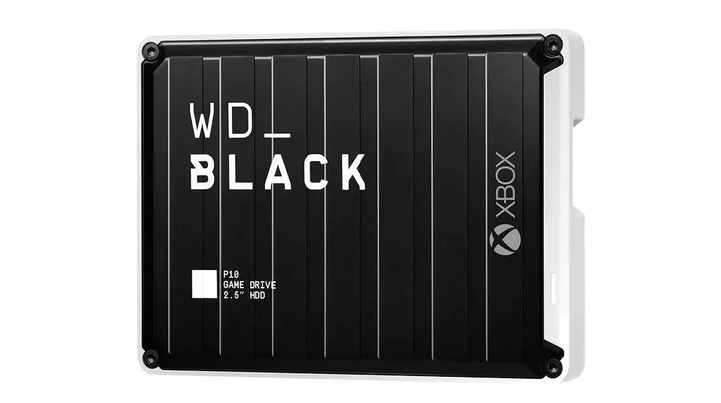 Внешний жесткий диск WD WD_Black 4 TB P10 Game Drive for Xbox (WDBA5G0040BBK-WESN) - фото 5