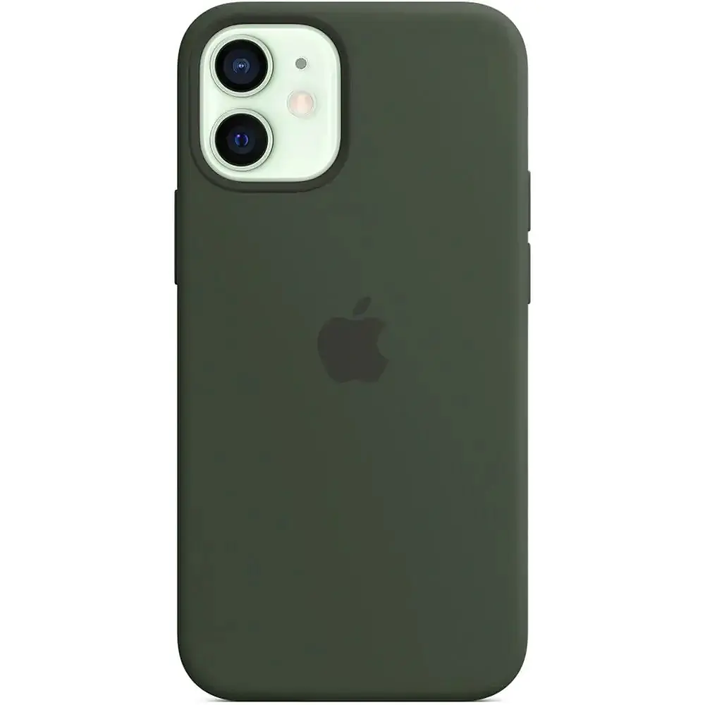 Чохол Silicone Case with MagSafe для Apple iPhone 12/12 Pro Cyprus Green ААА [77781] - фото 3