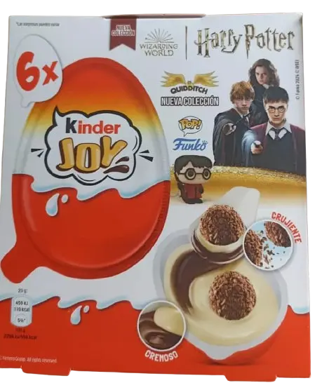 Набір яєць шоколадних Kinder Harry Potter Quidditch Nueva Colección Edición 2024 Funko 6x20 г