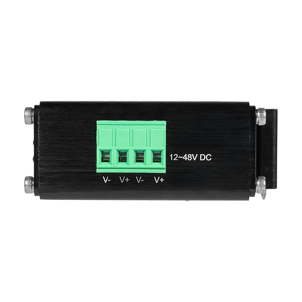 PoE-комутатор 5-портовий E-LINK LNK-IMC104GP-SFP IN 12-48V (73-00126) - фото 9
