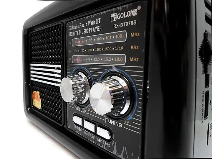 Радиоприемник Golon RX-BT978S черный - фото 3
