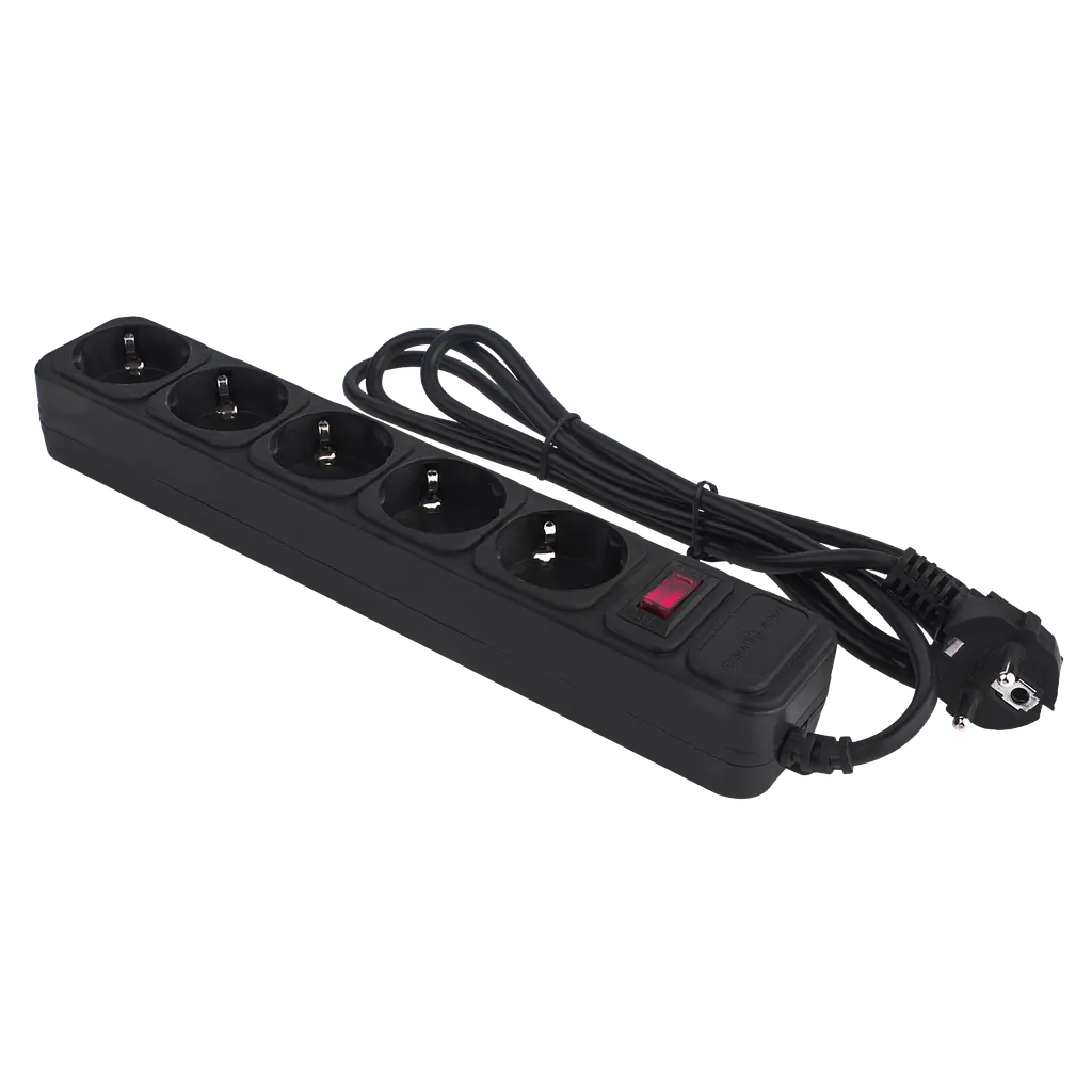 Мережевий фільтр LP-X5 4.5 м Black - фото 2