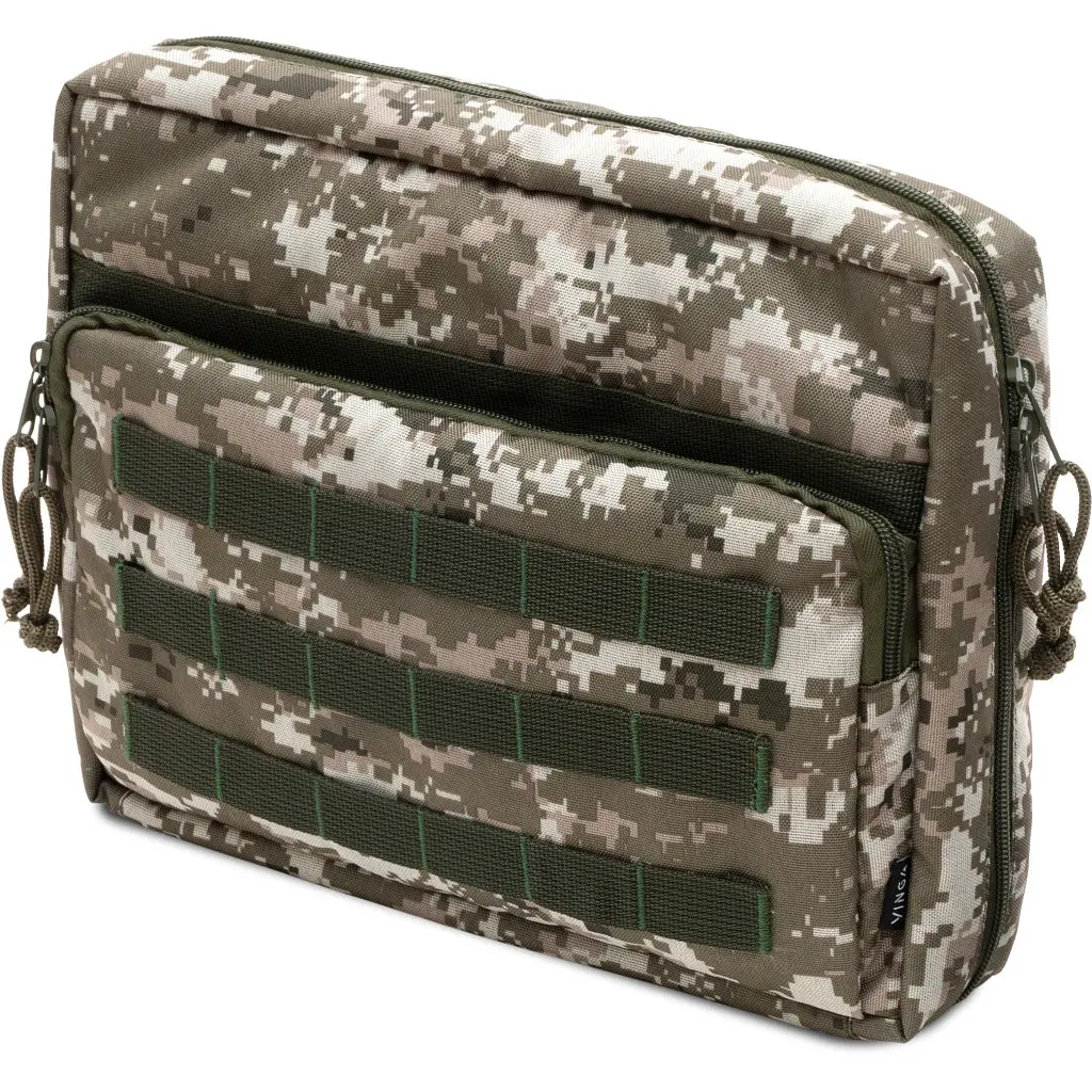 Чохол до планшета Vinga Tactical Military universal 12-13" MOLLE, Oxford 600D, pixel (VTB13UTMOP) - фото 2