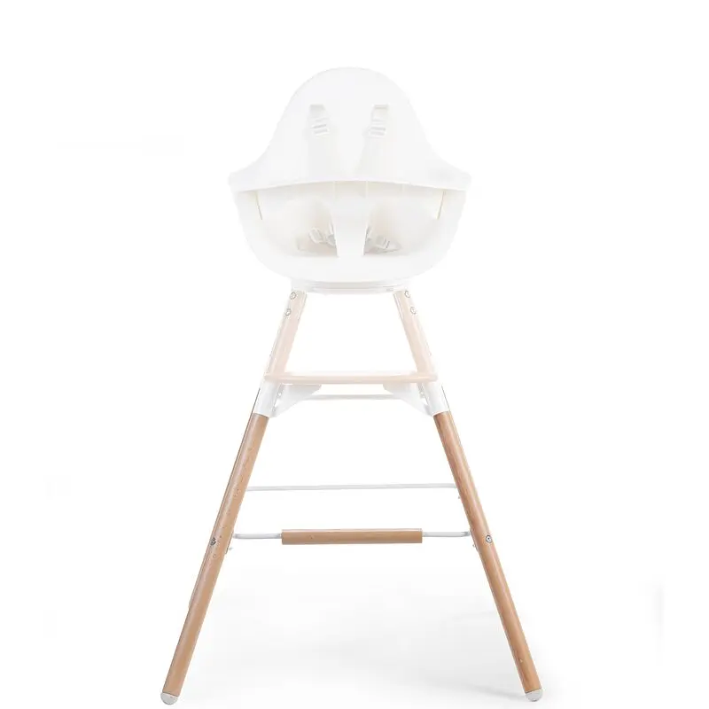 Комплект додаткових подовжуючих ніжок Childhome Evolu natural white з підніжкою (CHEVOFTNA) - фото 2