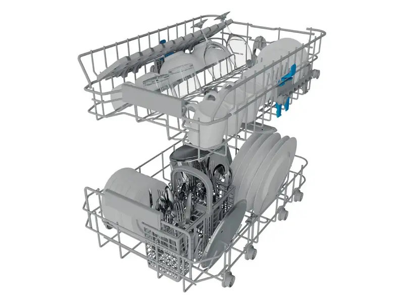 Вбудована посудомийна машина Indesit DSIC 3M19 - фото 3