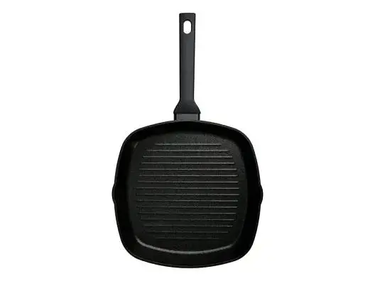 Сковорода гриль TVS Brillante Induction 28х28 см - фото 3