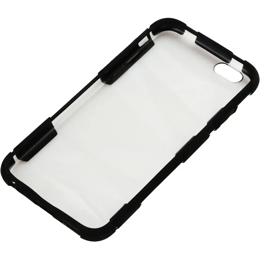Чохол-накладка Toto TPU+PC+PU case iPhone 6/6s Black - фото 3